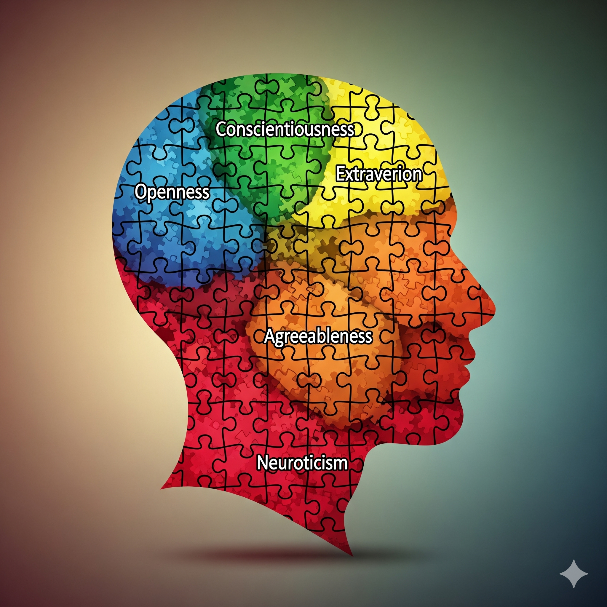 Illustrasjon av Big Five